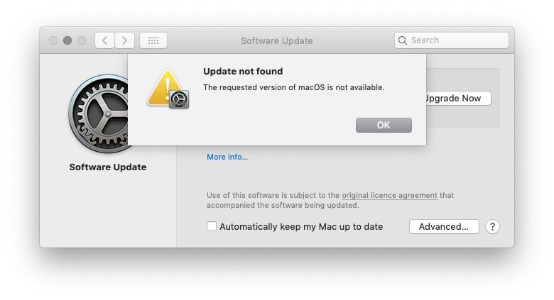 Mac Software Update Download Stuck